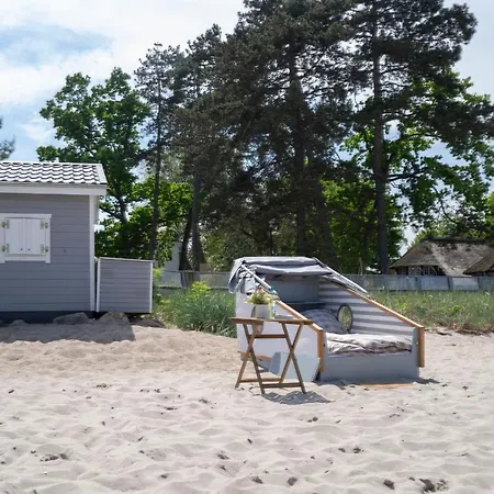 Luxury tent Schlafstrandkorb Nr. 5