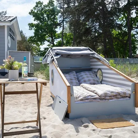 Schlafstrandkorb Nr. 5 Luxe tent