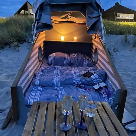 Schlafstrandkorb Nr. 5 럭셔리텐트