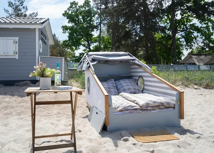 Schlafstrandkorb Nr. 5 Luxe tent